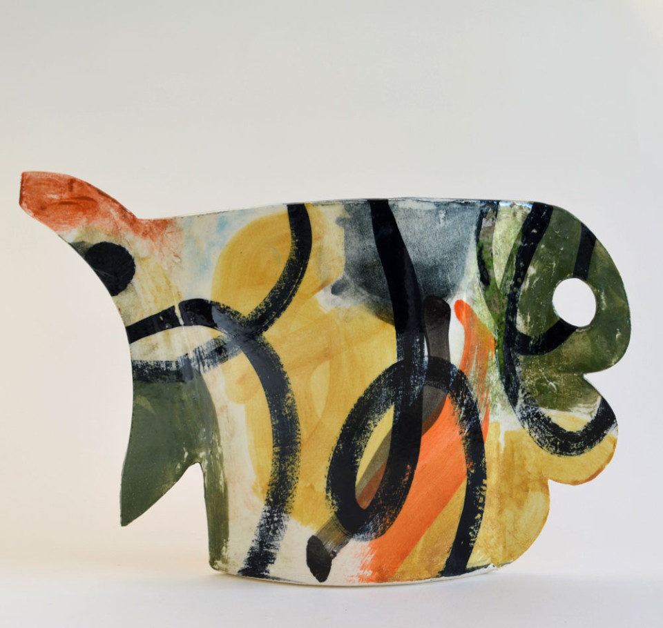 Peter-Arscott-Loop-Vase--stoneware Peter-Arscott-Loop-Vase--stoneware
