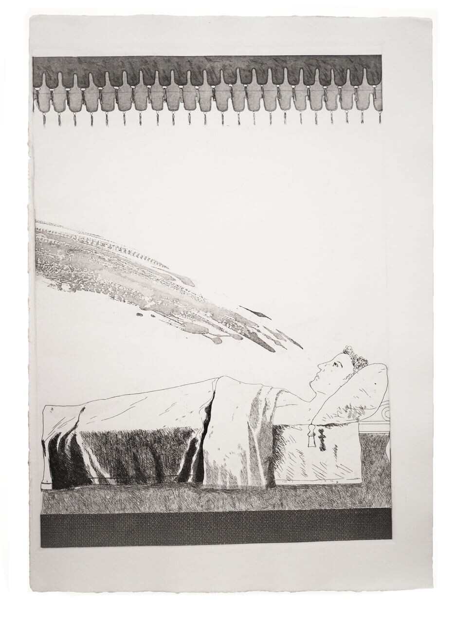HOCKNEY Grimm Cold Water About to Hit the Prince